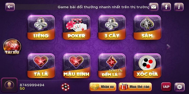 Sảnh game bài J88 có nhiều trò chơi hấp dẫn