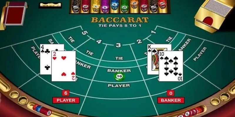 Cách tính điểm baccarat trực tuyến vô cùng đơn giản